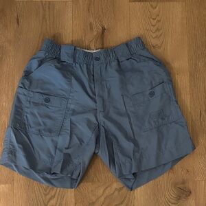 AFTCO Blue Cargo Shorts for Men